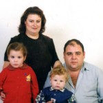 Maqueda-hijo Maqueda, hijo, con su familia